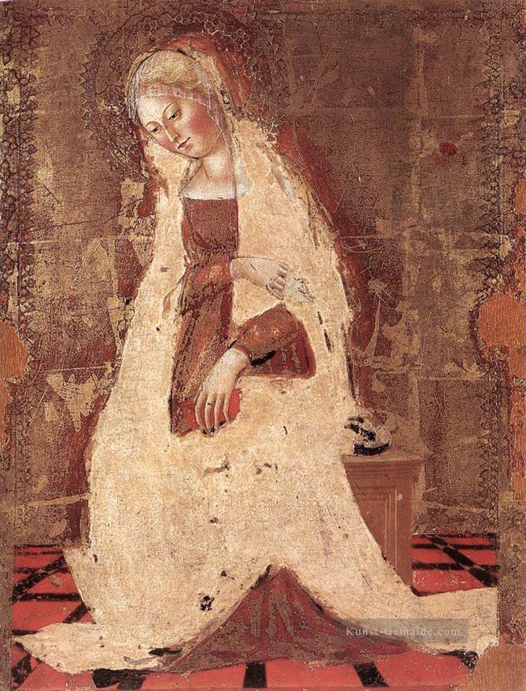 Madonna Annunciate Sieneser Francesco di Giorgio Ölgemälde